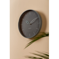 Nástenné hodiny Petals Karlsson KA6012GY, 40cm
